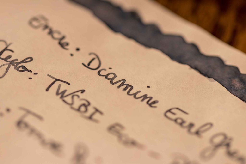 L'encre Earl Grey De Diamine