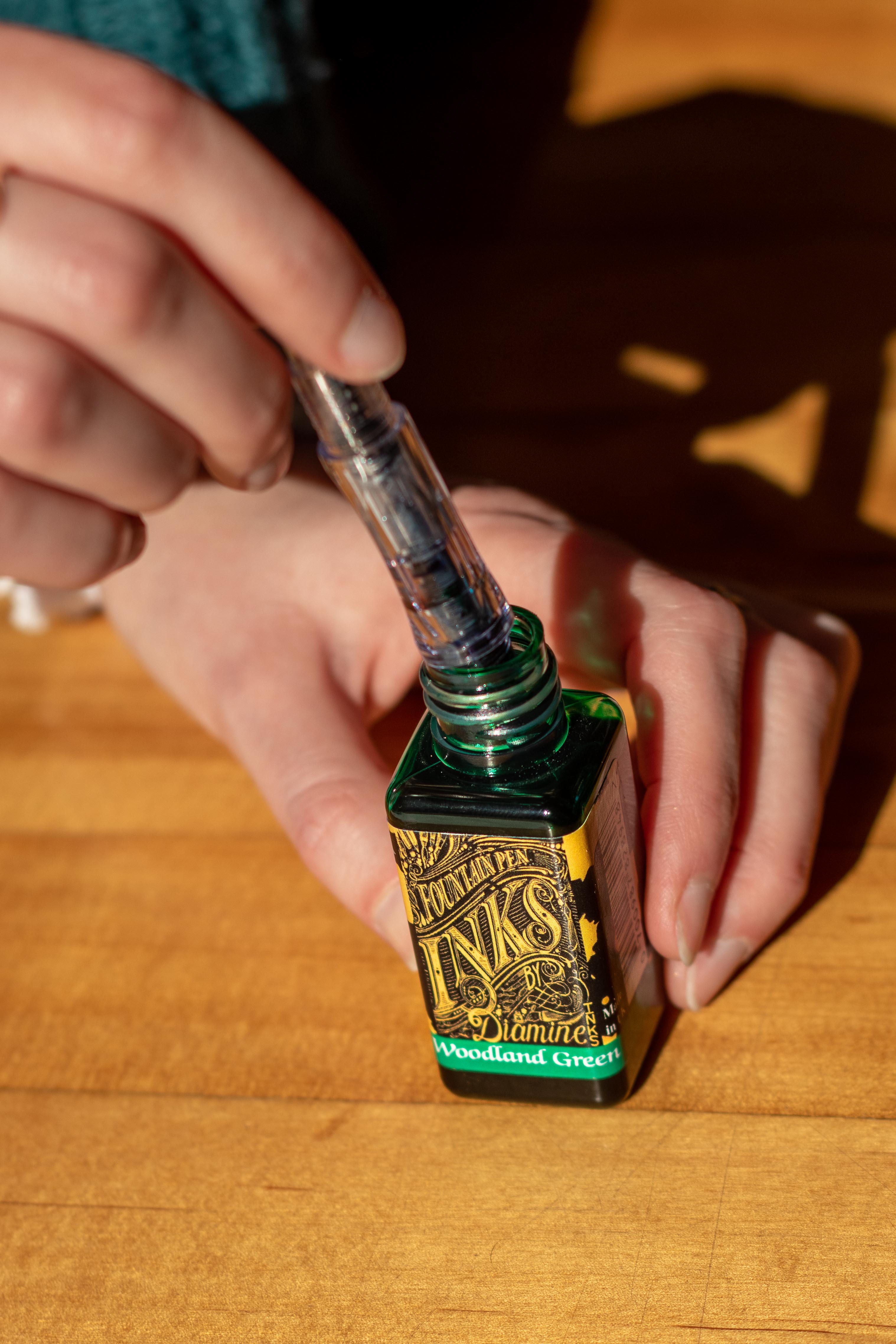 Le goulot des flacons de 30 ml ne sont pas adaptés pour certains stylos