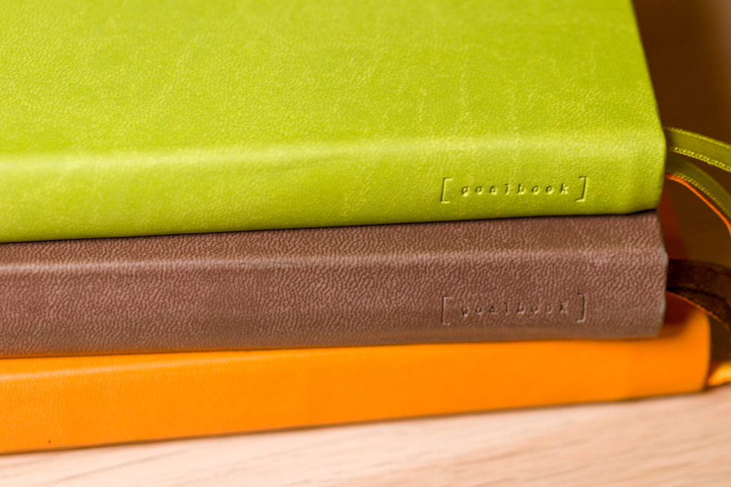 Tranche des carnets Rhodia Goalbook